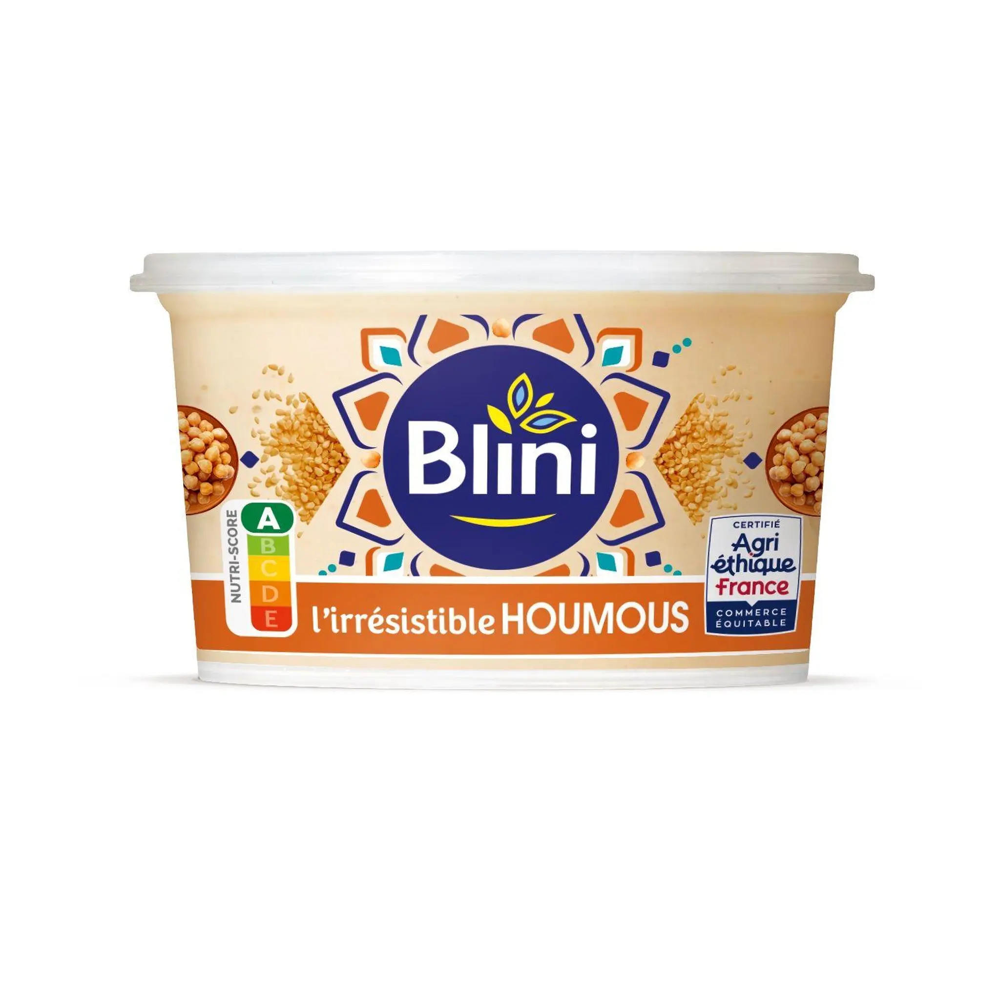 BLINI Houmous pois chiches sésame