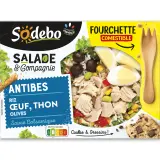 SODEBO Salade & compagnie antibes thon crudités riz