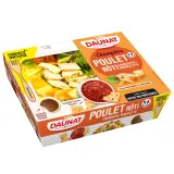 DAUNAT Salade champêtre poulet rôti emmental et mimolette avec fourchette