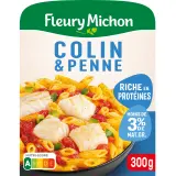 FLEURY MICHON Colin penne légumes du soleil sauce tomate basilic