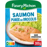 FLEURY MICHON Filet de saumon purée de brocolis