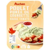 AUCHAN Poulet et purée de courgettes