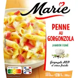 MARIE Penne au gorgonzola AOP jambon fumé