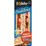 SODEBO Sandwich suédois poulet tandori