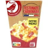 AUCHAN Box festonate à la carbonara sans couverts