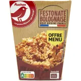AUCHAN Box festonate à la bolognaise sans couverts
