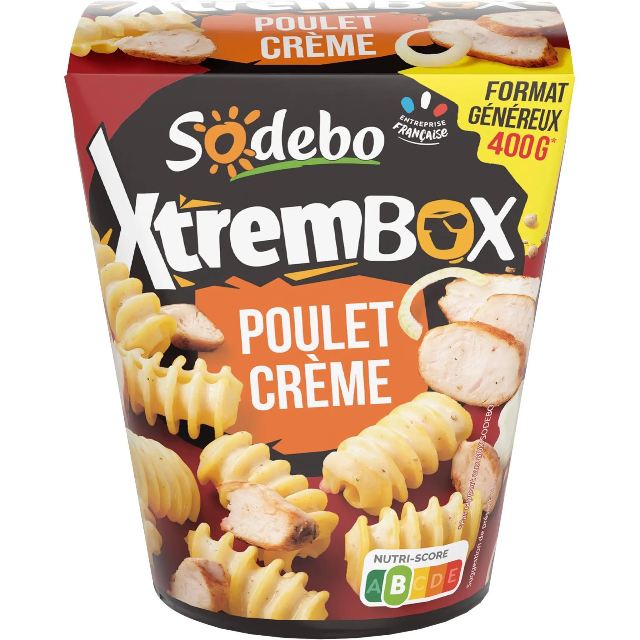 SODEBO Xtrem box poulet bacon