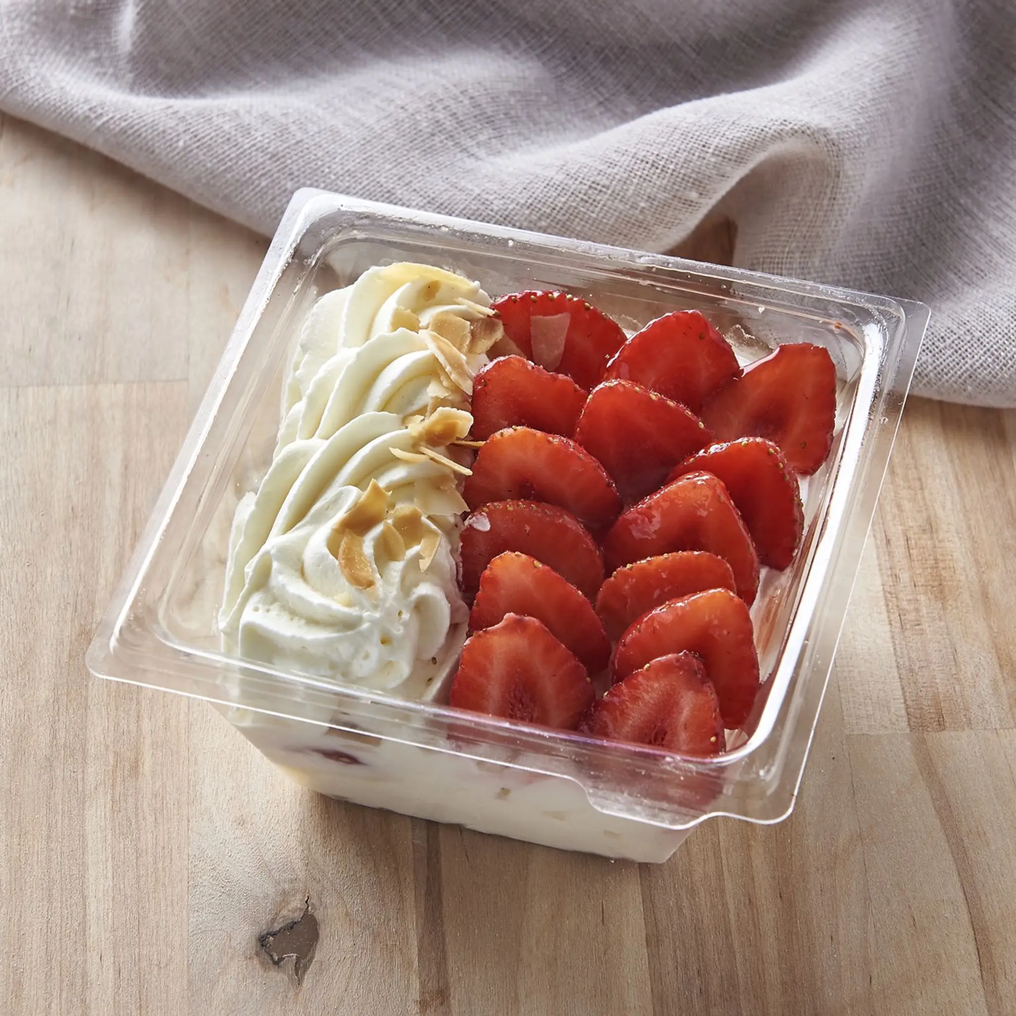 MON PÂTISSIER Coupe duo à la fraise