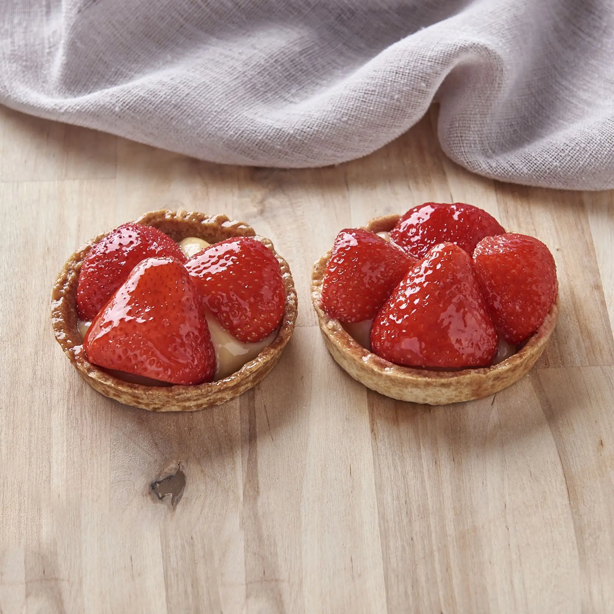 MON PÂTISSIER Tartelettes aux fraises
