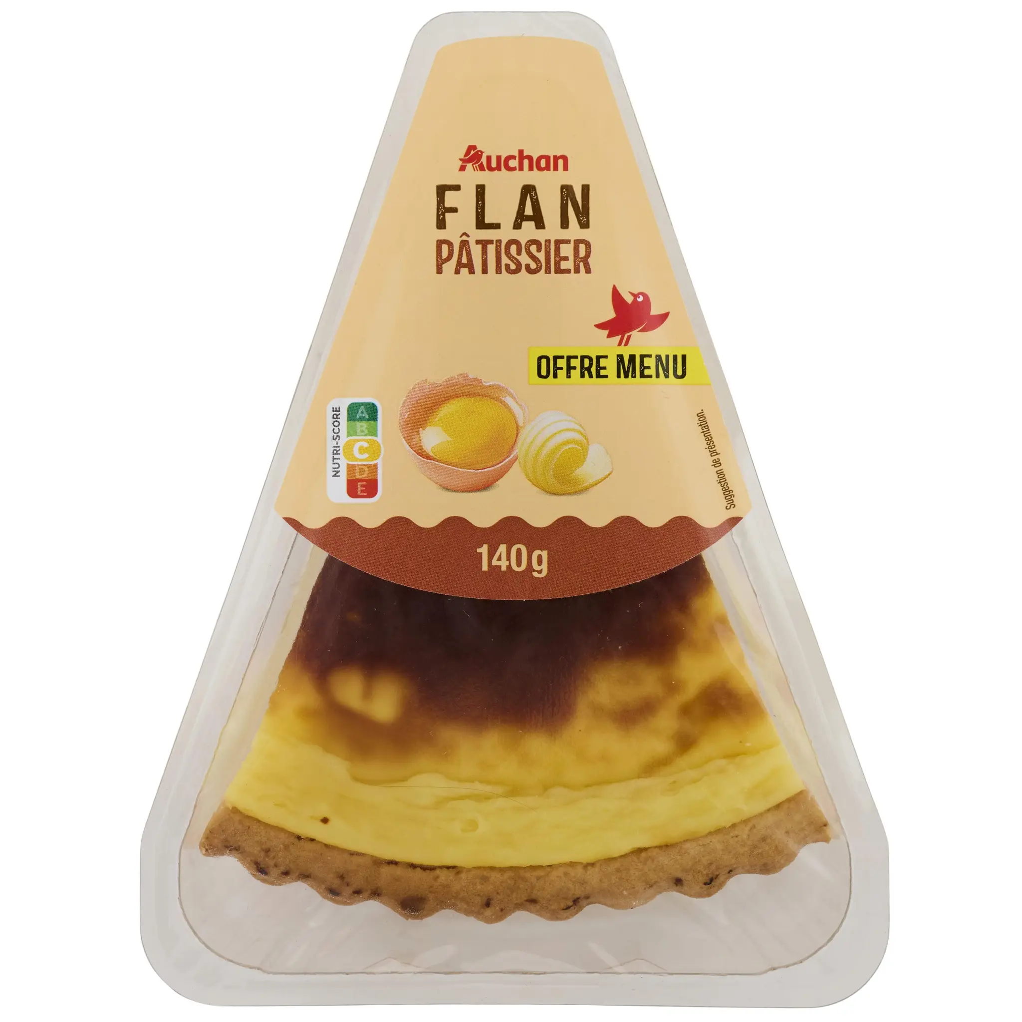 AUCHAN Flan pâtissier