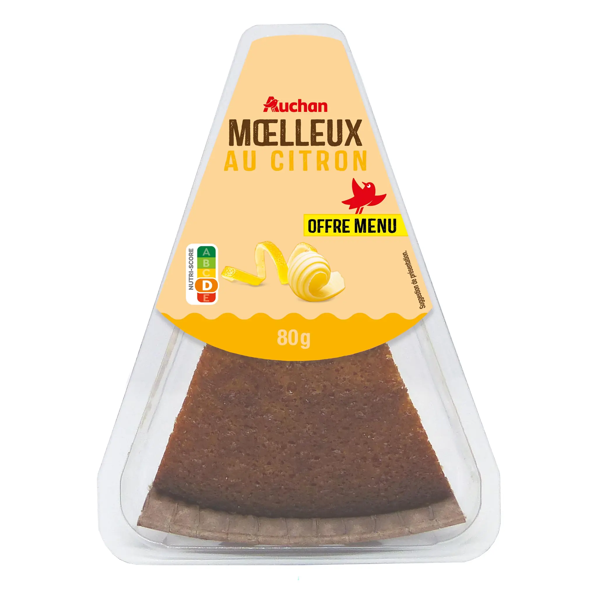 AUCHAN Moelleux citron