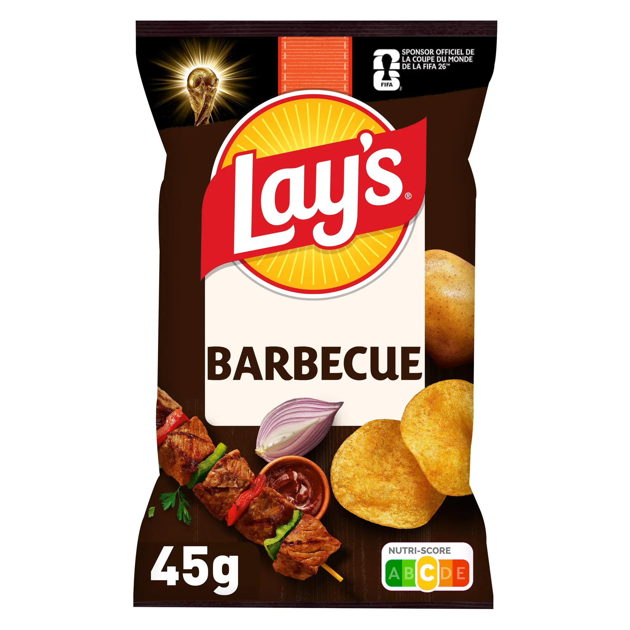 LAY'S Chips saveur barbecue