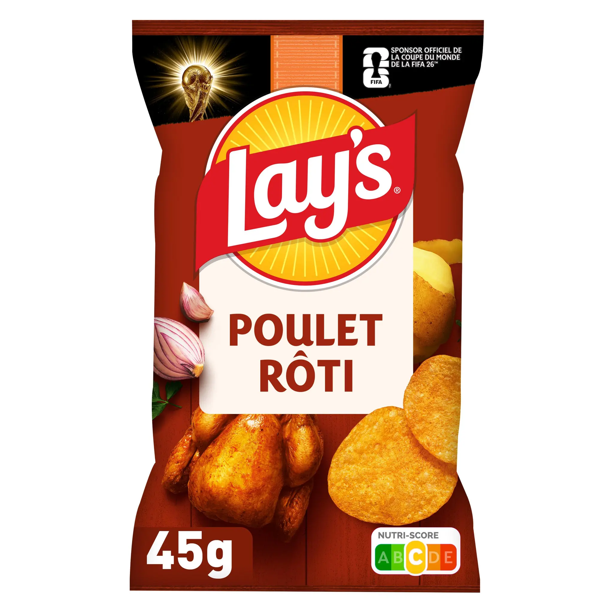 LAY'S Chips saveur poulet rôti