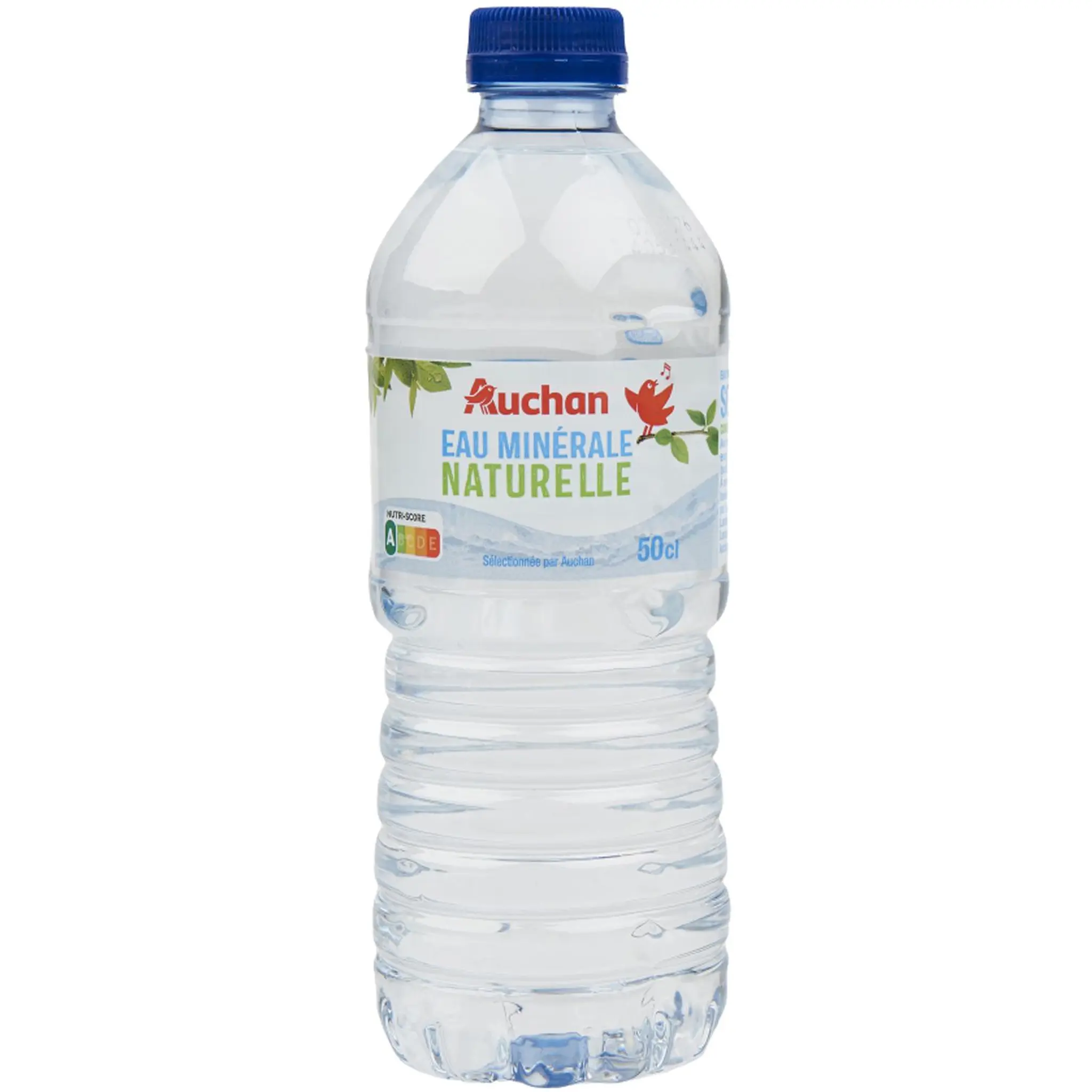 AUCHAN Eau minérale naturelle sources variables