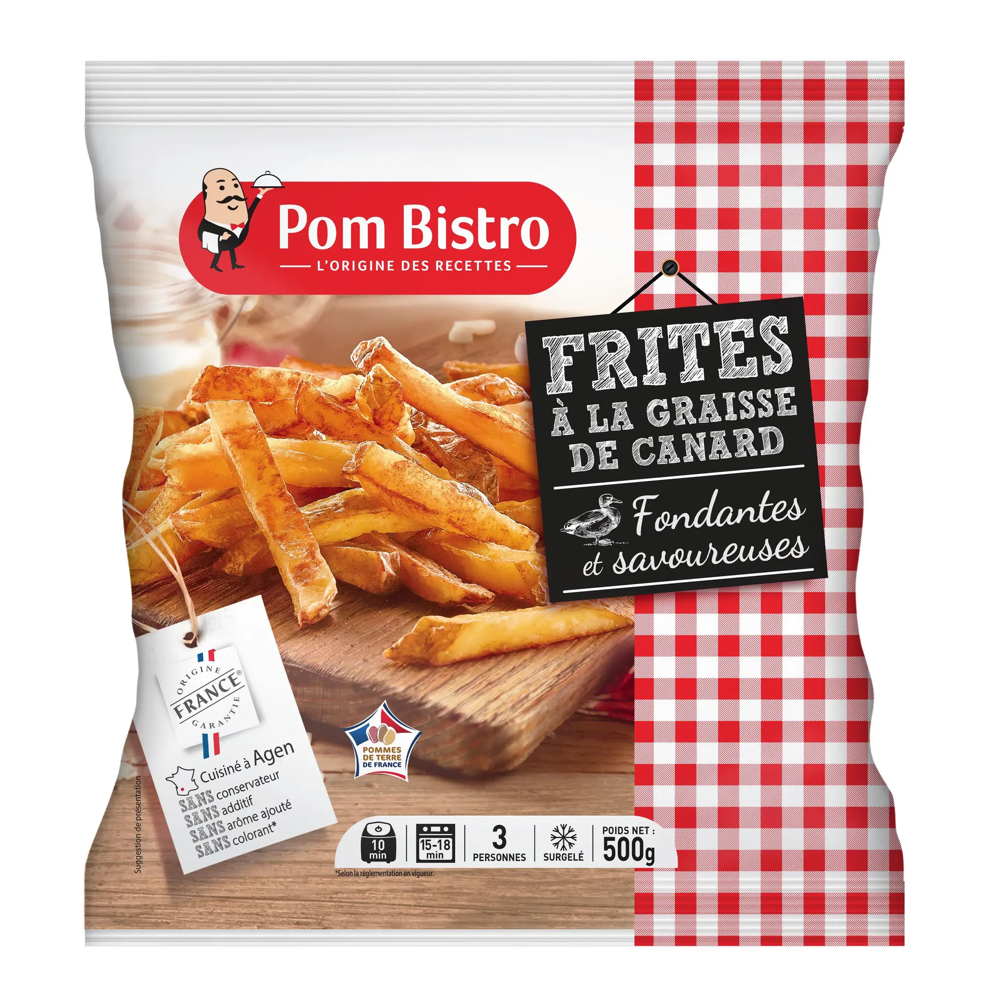 POM BISTRO Frites cuisinées à la graisse de canard