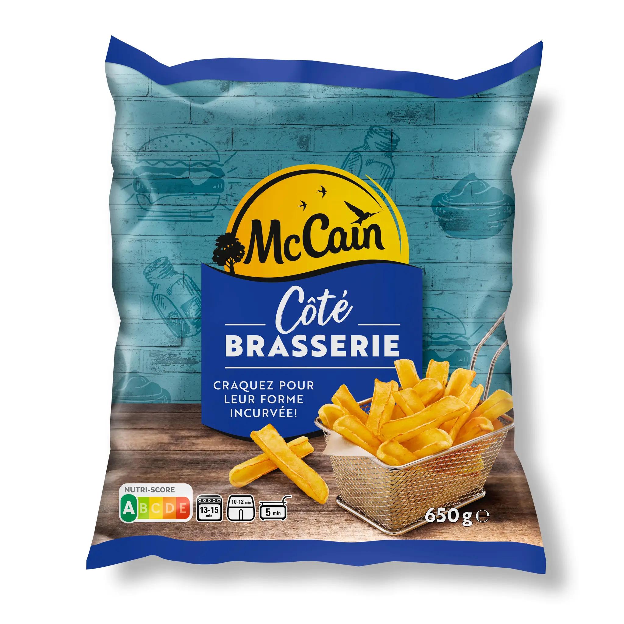 MCCAIN Côté brasserie - Frites incurvées