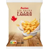 AUCHAN Frites extra larges