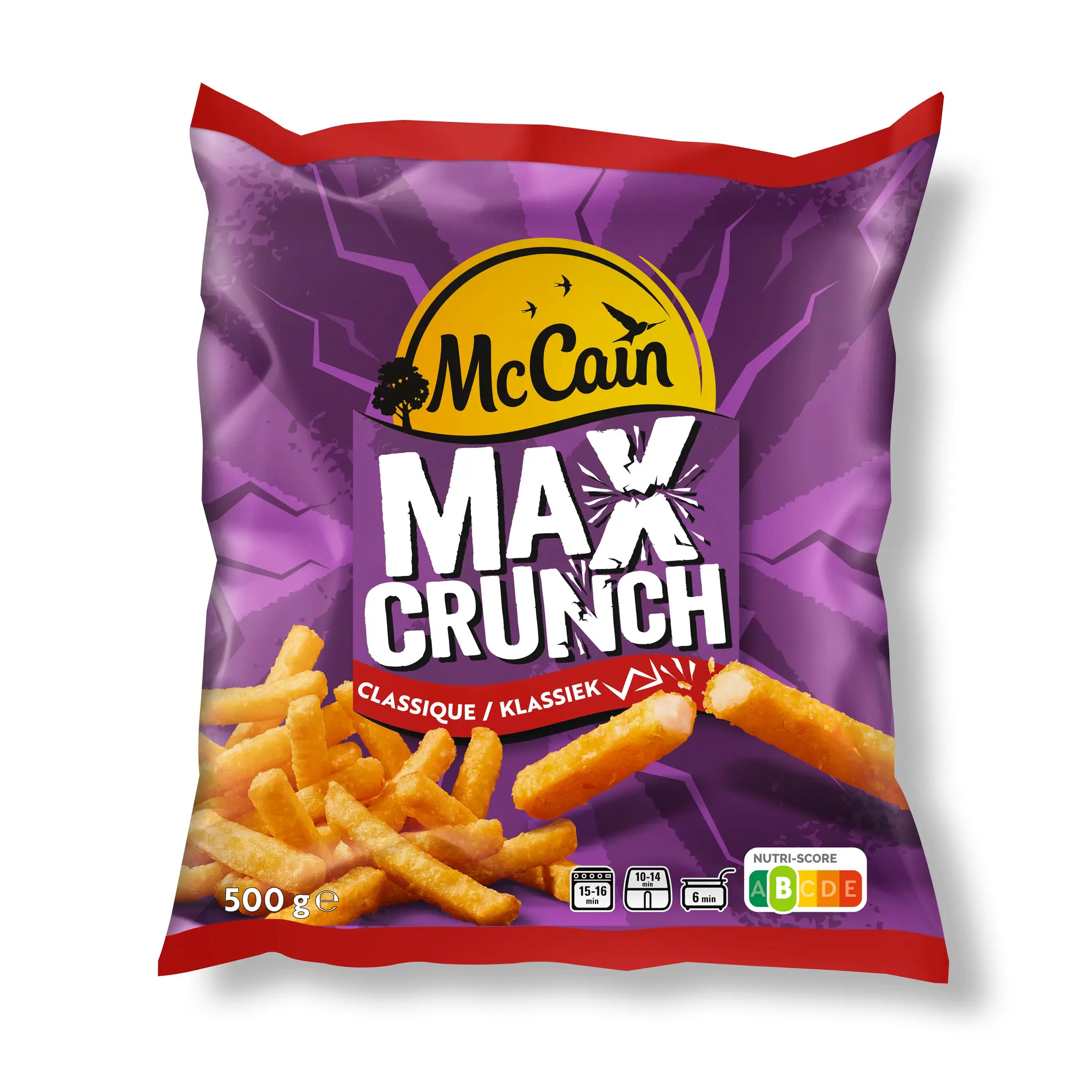 MCCAIN Frites surgelées classique max crunch four