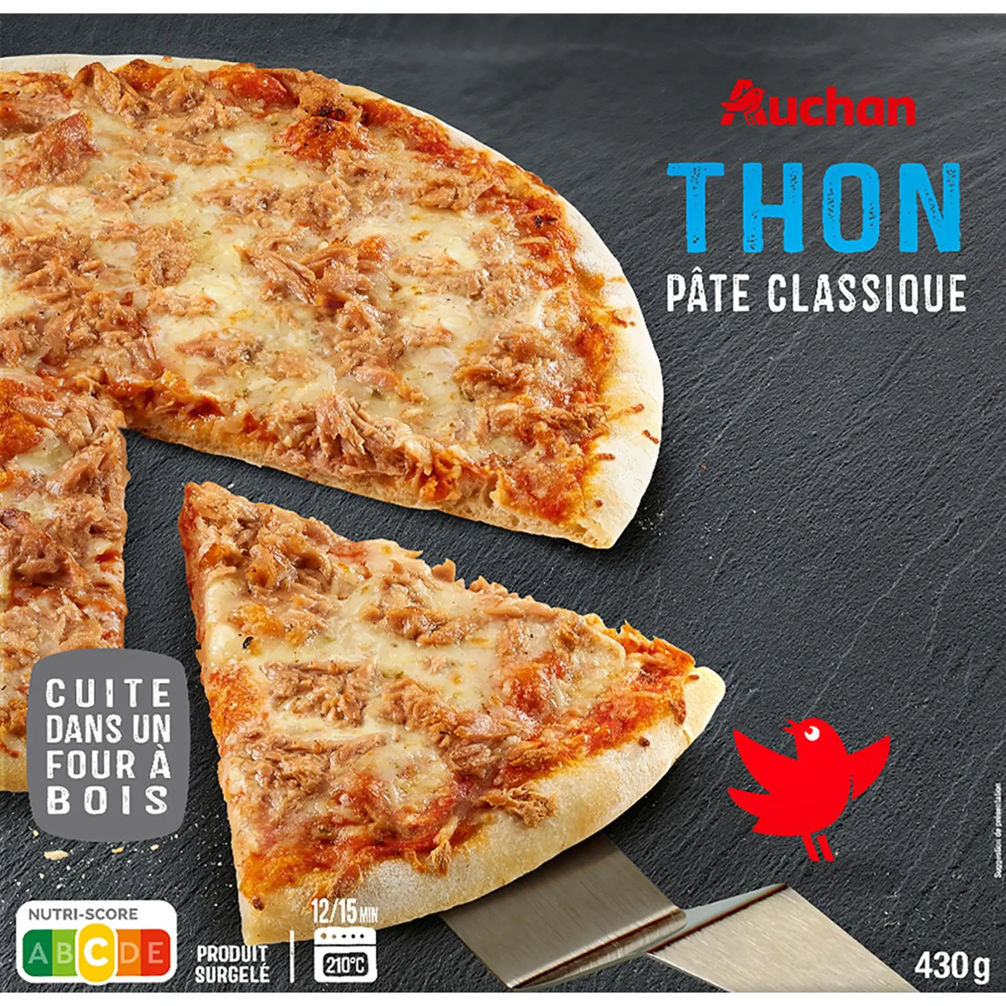 AUCHAN Pizza au thon