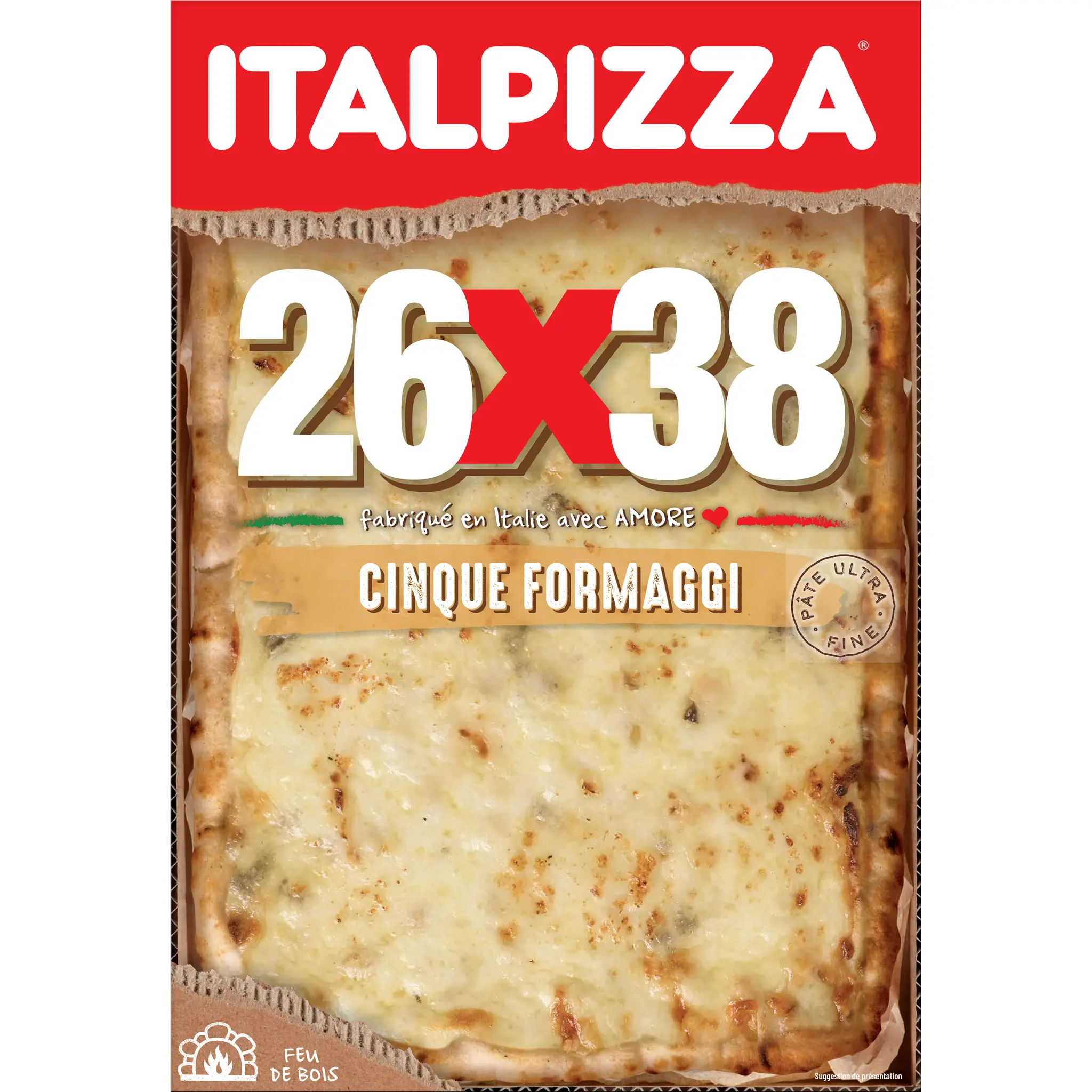 ITALPIZZA Pizza 5 fromages