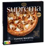 DR OETKER Suprema Pizza surgelée cuite sur pierre champignons ricotta citron fromage