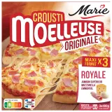 MARIE Pizza croustimoelleuse royale