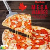 AUCHAN Pizza méga viandes