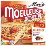 MARIE Pizza croustimoelleuse bolognaise