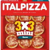 ITALPIZZA Mini pizza au bacon