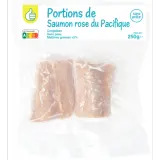 POUCE Pavé de saumon sauvage sans arêtes