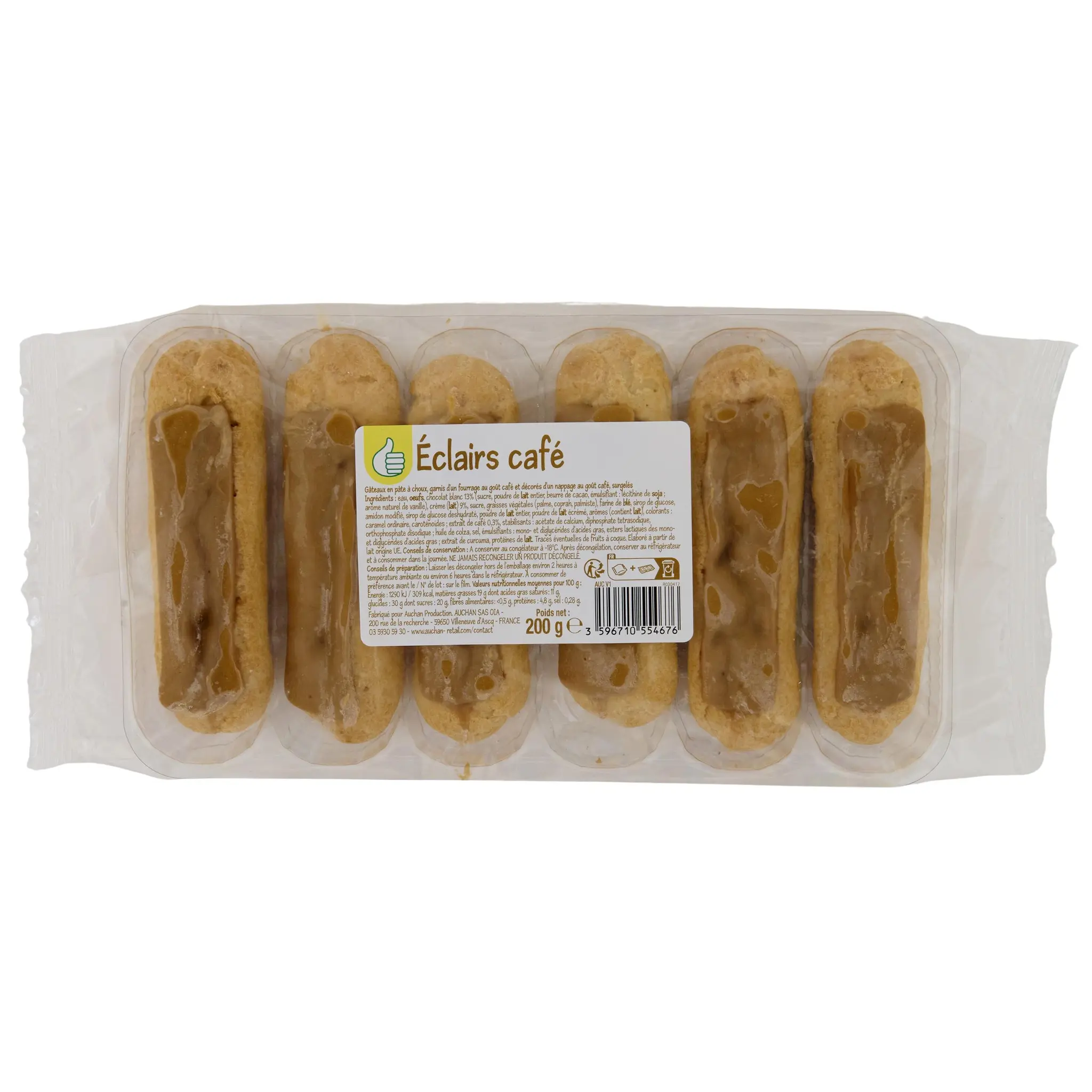 POUCE Éclairs au café