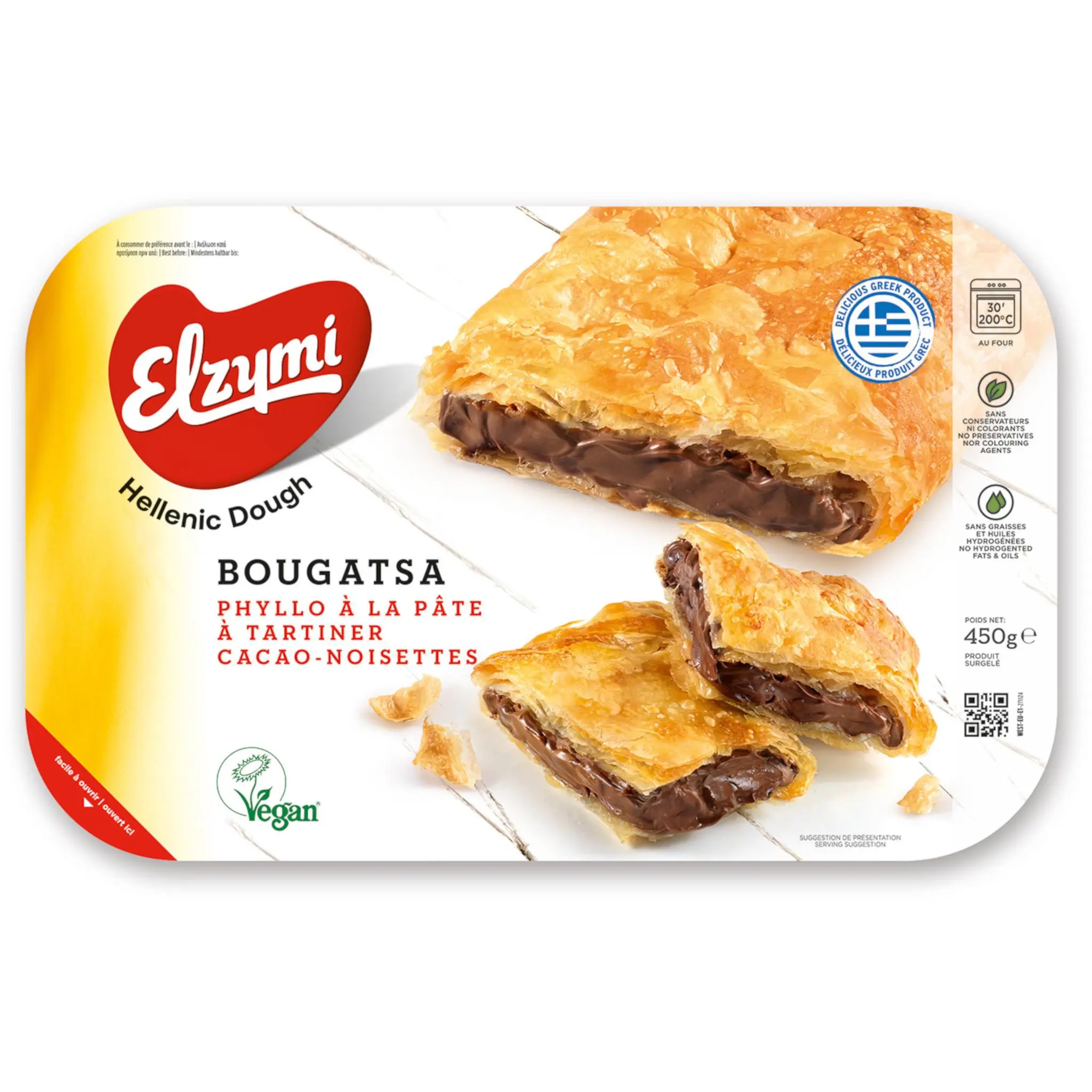 ELZYMI Pâte à tartiner cacao noisette