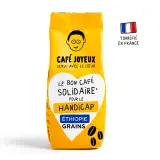 JOYEUX Café en grains Ethiopie pur arabica intensité 10/12