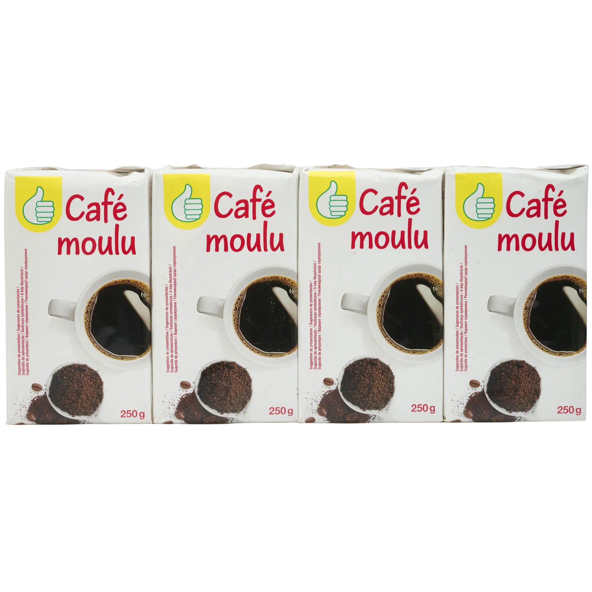 POUCE Café moulu torréfié intensité 8