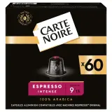 CARTE NOIRE Capsules de café Espresso intense n°9 aromatique et corsé compatibles Nespresso