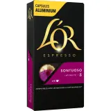 L'OR Espresso Capsules de café sontuoso intensité 8 compatibles Nespresso