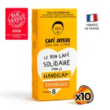 JOYEUX Capsules de café espresso intensité 8/12