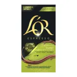 L'OR Capsules de café espresso Dubaî aux notes de pistache et chocolat compatible Nespresso