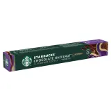 STARBUCKS Capsules de café saveur chocolat noisettes intensité 5 compatibles Nespresso