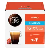 DOLCE GUSTO Capsules de café Lungo décaféiné intensité 6 compatibles Dolce Gusto