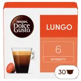 DOLCE GUSTO Capsules de café Lungo équilibré et torréfié intensité 6 compatibles Dolce Gusto