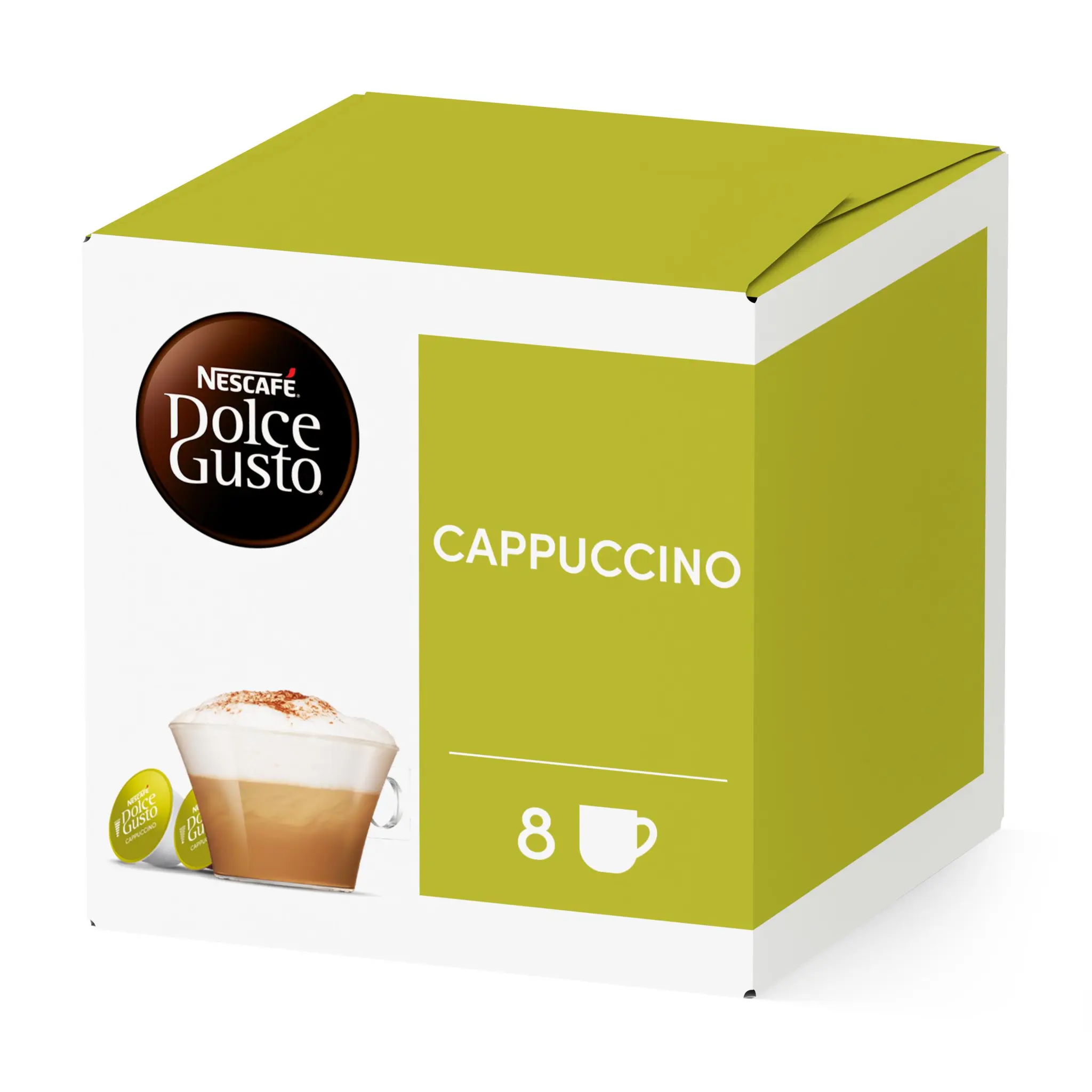 DOLCE GUSTO Capsules de café cappuccino compatibles Dolce Gusto