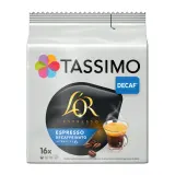 TASSIMO Dosettes de café L'Or Espresso décaféiné intensité 6