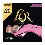 L'OR Espresso café en capsules Or rose intensité 7