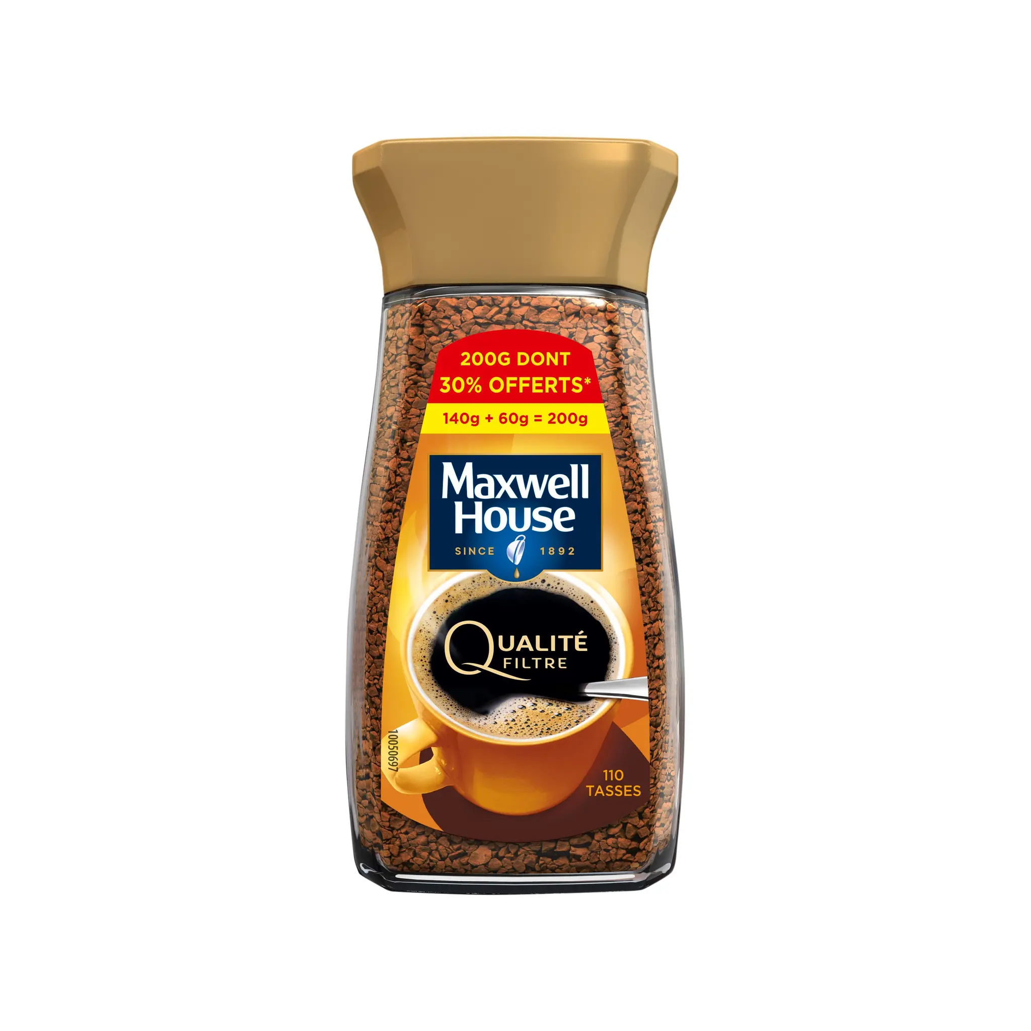MAXWELL HOUSE Café soluble lyophilisé