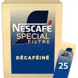 NESCAFE Café soluble lyophilisé Special filtre décaféiné riche et subtil intensité 7