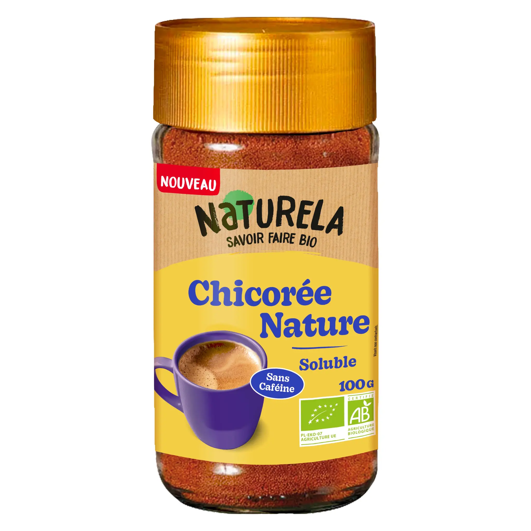NATURELA Chicorée nature soluble bio
