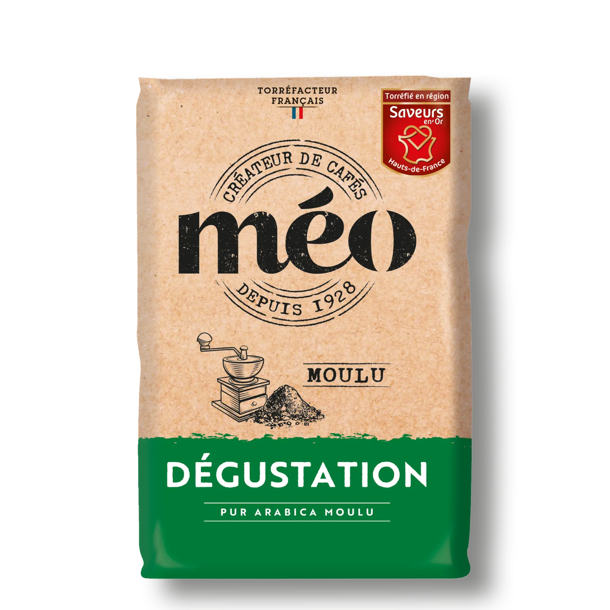 MEO Café moulu dégustation pur Arabica