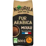 NATURELA Café moulu bio pur arabica intensité 7