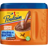 POULAIN Grand arôme chocolat en poudre moins de sucres